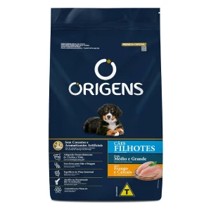 ORIGENS FILHOTE MEDIOS E GRANDES 15KG