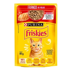 SACHÊ FRISKIES FRANGO AO MOLHO PARA GATOS 85g