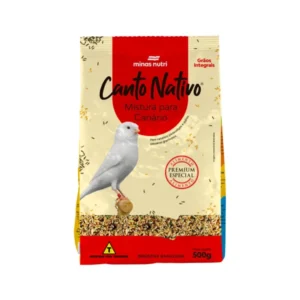 Mistura para Canário Alimento Canto Nativo Canário 500Gr