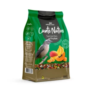 Canto Nativo Mistura para Papagaio com Frutas