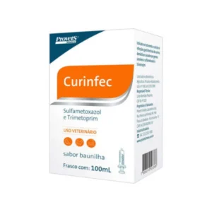 Antibiótico Curinfec 100ml para Cães e Gatos