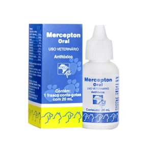 Mercepton Gotas Oral para Cães e Gatos 20 ml
