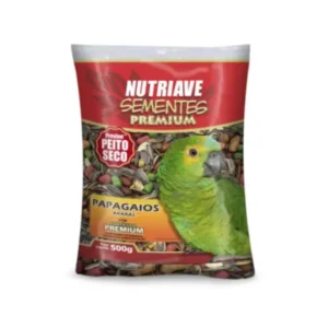 Sementes premium Papagaios e araras - Alinutri