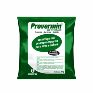 Provermin® 20 gr - Indubras | Vermífugo oral de amplo espectro (10063)