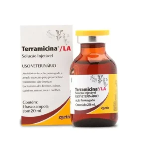 Terramicina L/A Solução Inj. 20ml