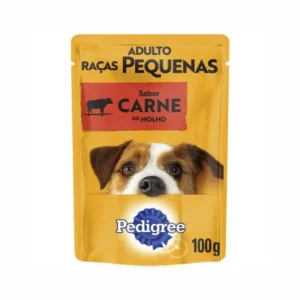 sache Pedigree Carne para Cães Adulto Raças Pequenas 100g