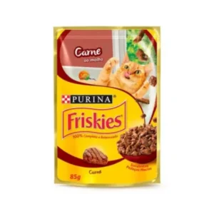 Sachê Friskies Carne ao Molho para Gatos 85G