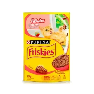 Sachê Friskies para Gatos Filhotes Sabor Carne ao Molho 85g